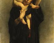 莱昂 博纳特 : An Egyptian Peasant Woman and Her Child